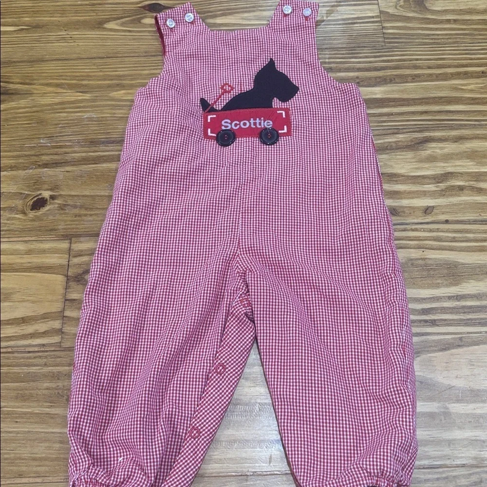 Bailey Boys Reversible John John 18 Month, Sports Christmas Tree & Scottie Dog